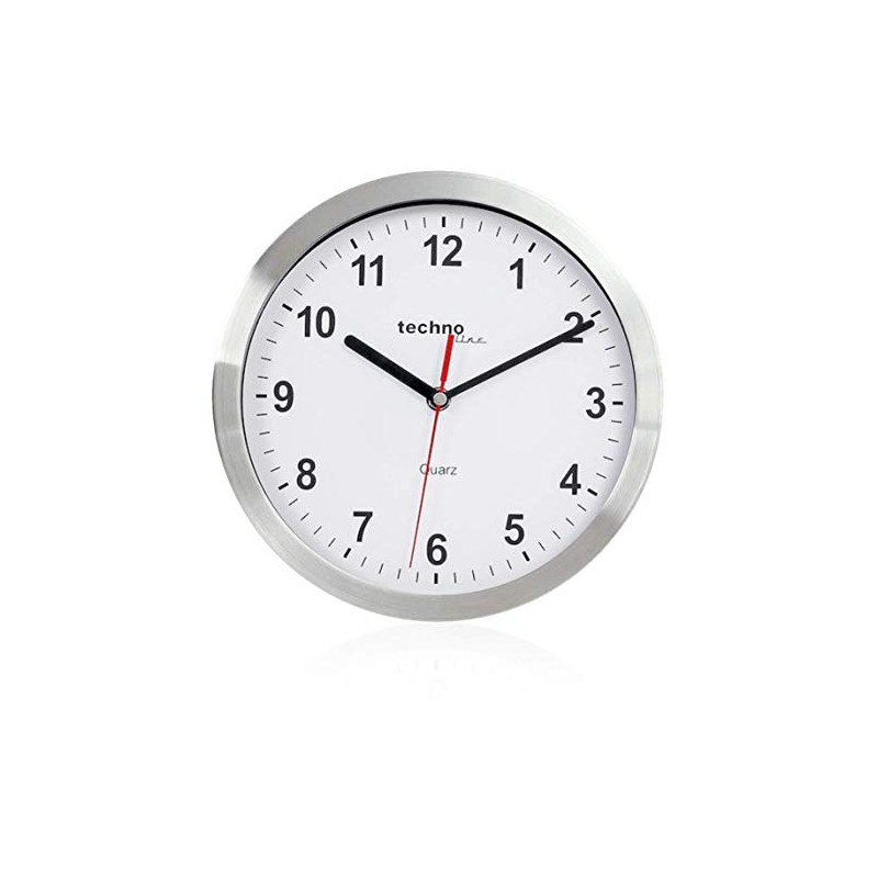 Technoline WT 765 Radio Alarm Clock, Silver