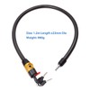 Heavy-Duty Cable Lock, Anti-Theft Outdoor Waterproof Locks for Bike, Motorcycle,