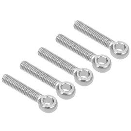 M METERXITY 5pcs Mechanical Shoulder Lift Eyebolt Rigging Chandelier Fence Stainless Steel Hanging Bolts for Park Decoration (M6x30mm)