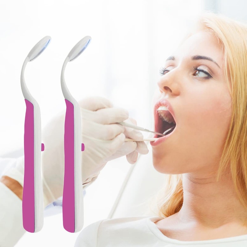 Ceonam 2 Pcs Dental Mirror with Light Tool LED Lighted