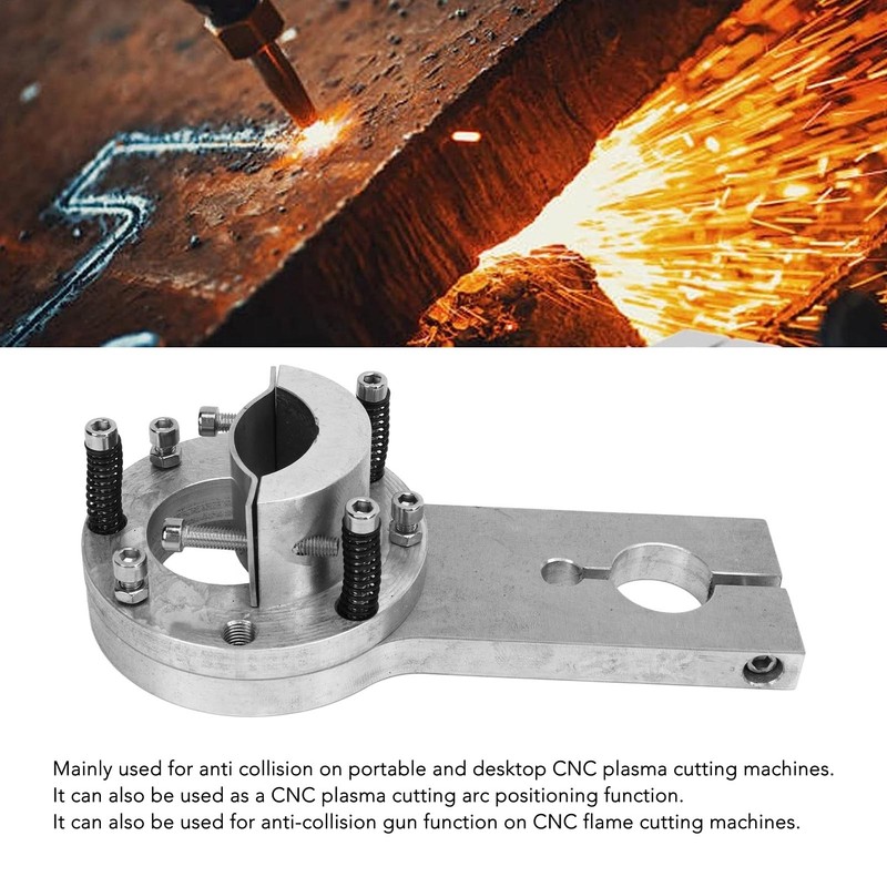 Plasma Torch Clamp 25mm Anti Collision Fixture Cutting Machine Holder