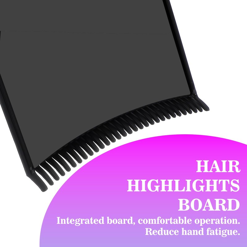 Balayage Board Highlighting Kit, Highlighting Board with Teeth, Lightweight Foiling