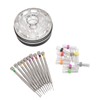10pcs Screwdriver Kit for Watches Flat Blade Slotted Screwdriver with