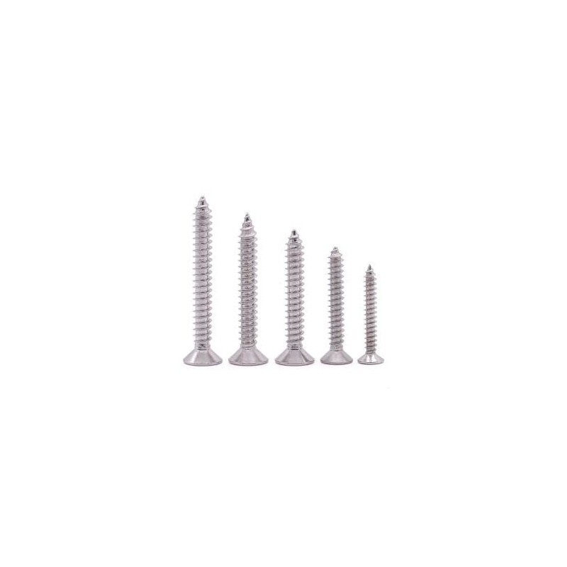 M6 x 16mm Flat Socket Cap Head Self Tapping Screws,