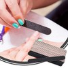 20 Pieces Nail Files 100/180, URAQT Professional Washable Double Sided,