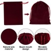 Dokeno Pack of 20 Velvet Bags, Velvet Jewellery Bag, Drawstring