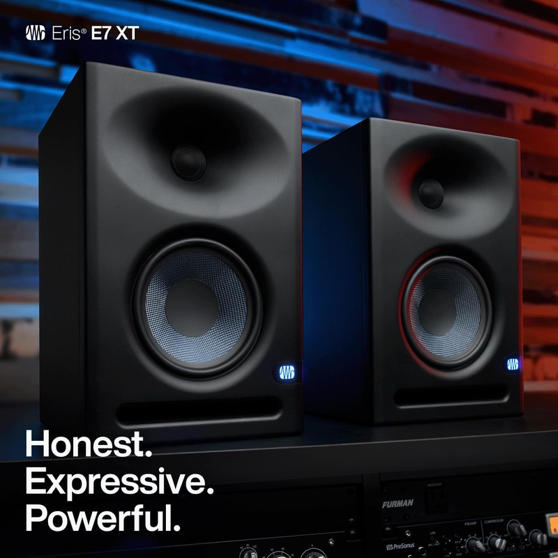 PreSonus Eris E7 XT 2-Way Active Studio Monitor with EBM