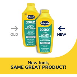 Dr. Scholl's Odor-x Sweat Absorbing Foot Powder