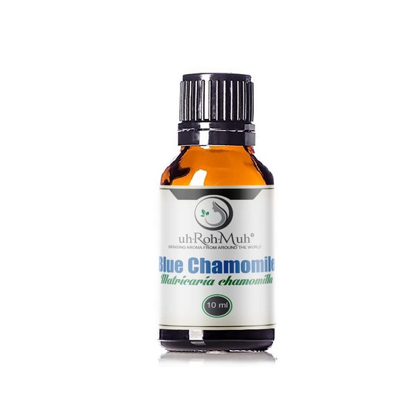 Certified Organic Blue Chamomile Essential Oil || USDA Certified Organic German Chamomile Essential Oil || Blue Chamomile Essential Oil Organic || Blue German Chamomile Essential Oil Organic (10 ml)