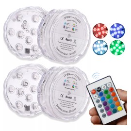 CONCEPCIONMIGUELMONTOR  Luz Para Piscina Sumergible Impermeable Led Luz Subacuática