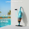 LVKE L2 Cordless Handheld Pool Vacuum for Above Ground Pool