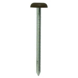 TIMCO PN50BR Polymer Headed Nail 50mm - Mahogany (Box of 100)