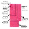 Etérea Carli Hand Towels, Single + Set + Bath Mat,