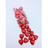 Red Foiled Chocolate Hearts