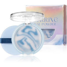 Polvo Bálsamo Difuminador, Prebase De Maquillaje Translúcida Y Fijadora, Corrector En Crema Compacta Con Control De Grasa, Resistente Al Agua Y Al Sudor, Que Proporciona Una Prebase De