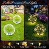 Cootway Floating Pool Lights, 15 Inch Warm White Solar Pool
