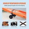 VEVOR Kayak and Canoe Trolley Cart with 10'' Solid Tires，320lbs