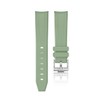Compatible with X Swatch Moonswatch,20mm Braid Embossed Rubber Watch Strap