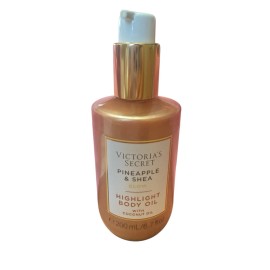 VICTORIA'S SECRET PINEAPPLE & SHEA HIGHLIGHT BODY OIL w/COCONUT OIL 6.7 oz 200ml