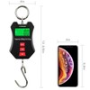 440lb/200kg Digital Crane Scale - Compact LCD Handheld Hanging Scale
