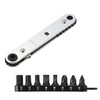 Takagi Gisuke Thin Ratchet Handle Set Straight for Easy Work
