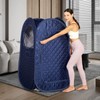 TaTalife Single Person Sauna, Portable Steam Sauna Full Body, Newly