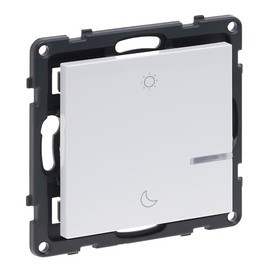 LEGRAND, Seano 765637 with Netatmo Scene Button Day/Night Control for Everyday Scenarios, Home + Control App, 3 V Button Cells Included (8 Years Lifespan), Smart Home, Colour: Ultra White