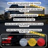 Orafol Oralite VC104+ Rigid Grade Fixed Construction Contour Marking Reflective