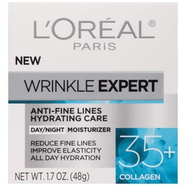 L'Oreal Paris Wrinkle Expert 35+ Anti-Aging Face Moisturizer with Collagen 1.7 oz Apricot / 로레알 파리 주름 전문가 35+ 콜라겐 함유 안티에이징 페이스 모이스처라이저 1.7온스 Apricot
