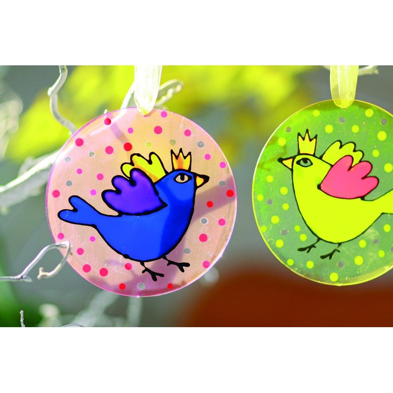 Marabu Glass Painting Kit "Glas" 4 x 15 ml +