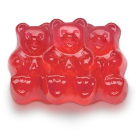 Albanese Fresh Strawberry Gummi  Bears Gummy Candy Choose Size! Free Ship! - 2 pounds