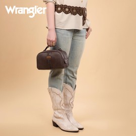 Wrangler Toiletry Bag for Women Travel Cosmetic Organizer WG2211-1901CF