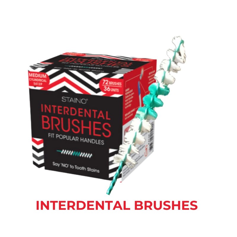 Staino Interdental Brush Refills û Ultra Cylindrical Brush - 36