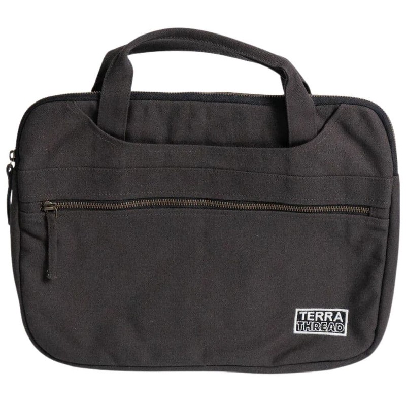 Terra Thread Hasta Laptop Sleeve With Handle, Sand Dune