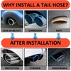 MOCNT Car Exhaust Tailpipe Stainless Steel Exhaust Trim Tailpipe Silencer