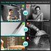 All Metal 12 Inch Rain Shower Head with Handheld Spray