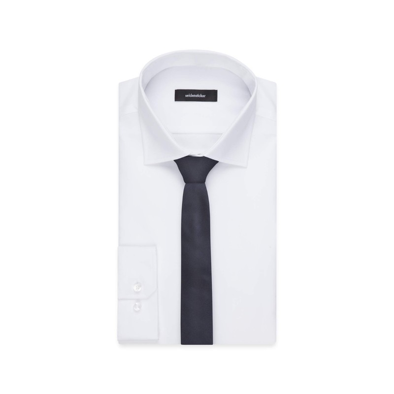 Seidensticker Men's Krawatte Schmal Necktie, Blue (Blau 19), 5