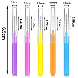 100 Pcs Interdental Brushes,