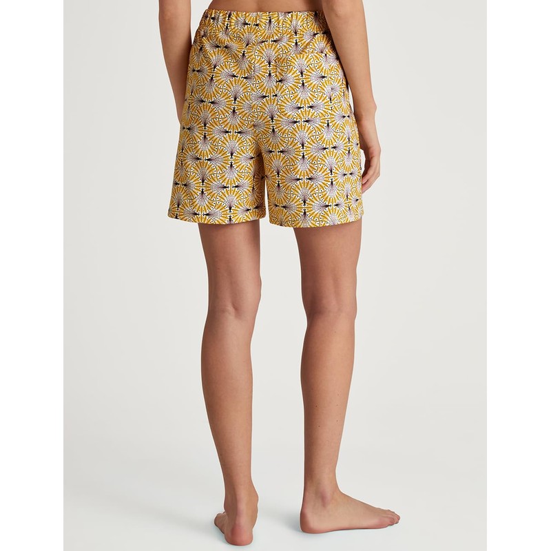 CALIDA Favourites Women's 100% Cotton Shorts, Ray Flower Yellow, 12-14