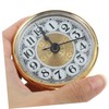 TEHAUX Clock Insert Quartz Clock Face Replacement with Arabic Numerals