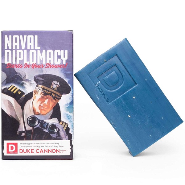 Duke Cannon Limited Edition WWII Era Big Ass Brick of Soap for Men, 10oz - Naval Supremacy