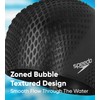 Speedo Unisex Bubble Active+ Swimming Cap | Textured Design, Fed