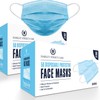 Harley Street Care Disposable Blue Face Masks Protective 3 Ply