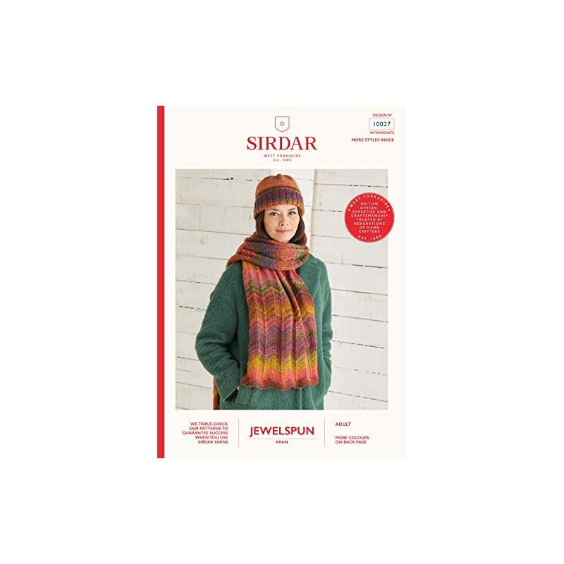 Sirdar Jewelspun Aran, Setting Sun (843), 200g
