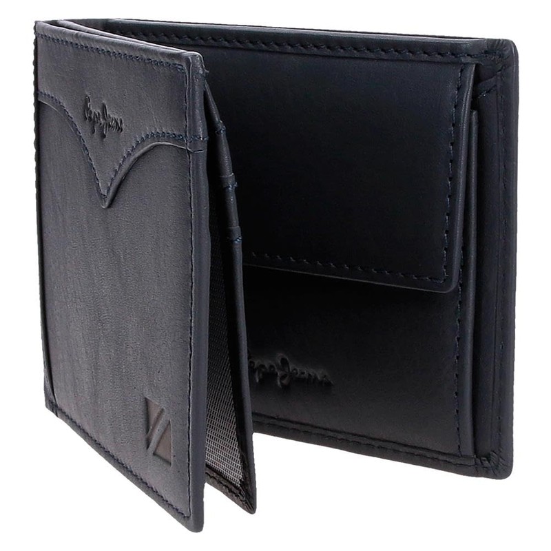 PEPE JEANS Horizontal Wallet with Wallet, One Size, Blue, One