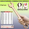 WEDO Non-Sparking Combination Wrench, Spark-free Safety Combination Spanner, Beryllium Copper,