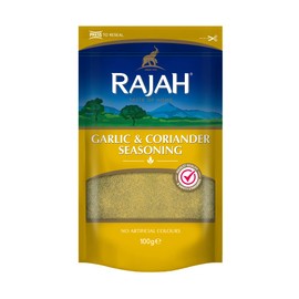Rajah Garlic & Coriander Spice - 100g - Pack of 4