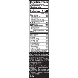 Wonderful Pistachios In-Shell Roasted and Salted Nuts 48 Ounce Resealable Bag