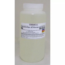 Caswell Plating Stainless Steel Activator For Gold 8 fl oz Solution