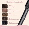 Cepillo Alaciador Electrico Sance Peine Alisador Profesional Rosa 2